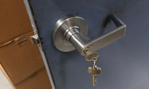 Commercial lock replacement in Portland