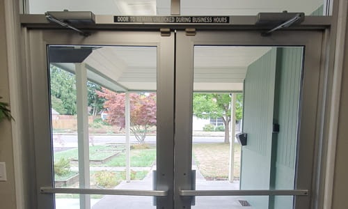 Nonprofits buildings commercial locksmith in Portland