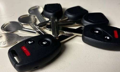 Car key copying