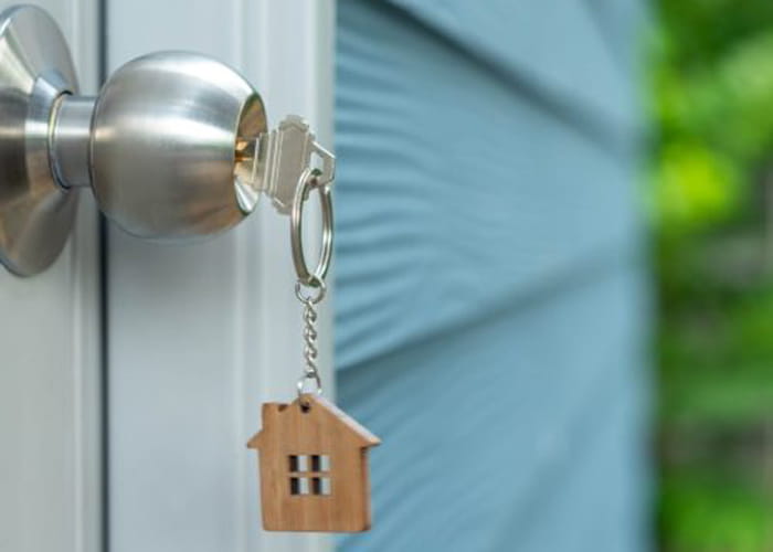 Moving to a new home lock rekeying